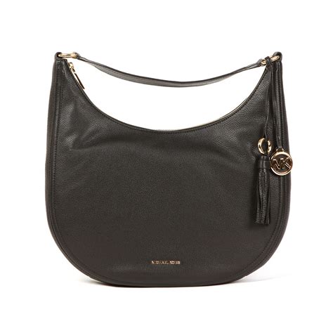 michael kors lydia bag black|MICHAEL Michael Kors Lydia Medium Flap Leather Crossbody Bag.